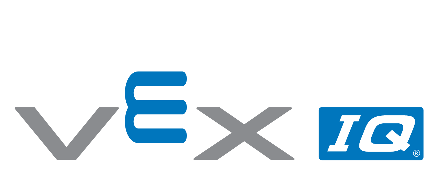 VEX Robotics IQ Logo Gray and Blue